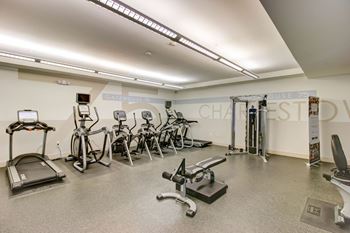 Cool fitness center